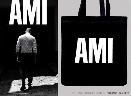 tote bag personnalisable marcolini choclatier Ami paris